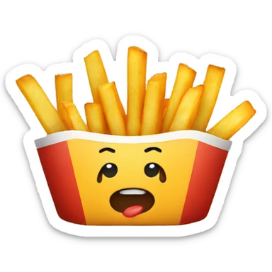 fries sticker