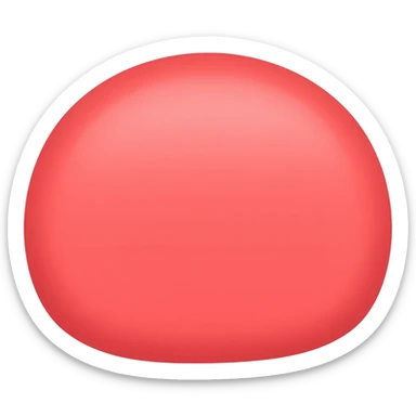 Light Red sticker