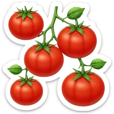 vine tomato sticker