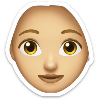 Buceadora montañera rubia ojos verdes sticker