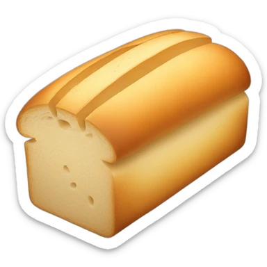 sliced loaf of bread sticker