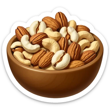 mixed nuts sticker