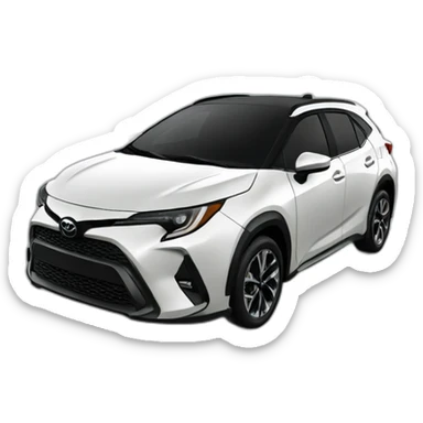 Toyota corolla cross 2021 sticker