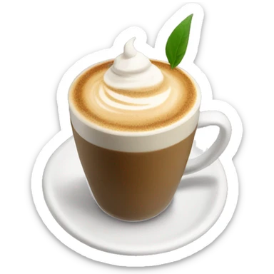 macha latte sticker