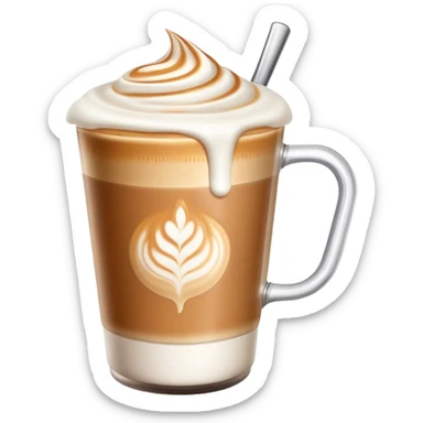 Latte sticker