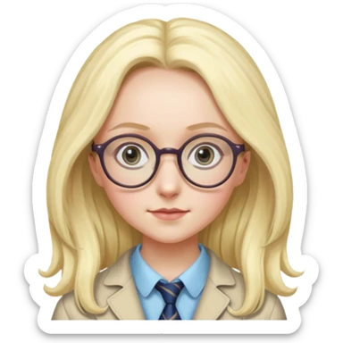 Luna lovegood sticker