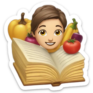 cookbook sticker