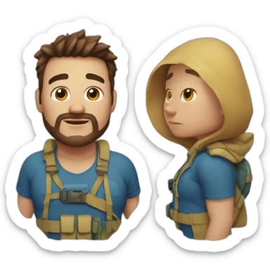 desert-island-with-fat-spiderman sticker