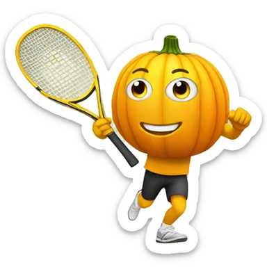 Squash game sticker