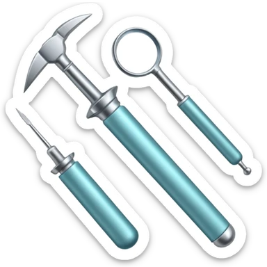 surgeon tools sticker