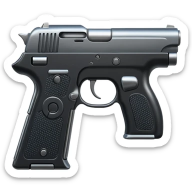 pistola sticker