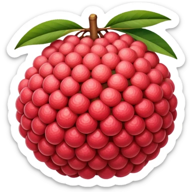 Lychee sticker