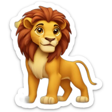 Lion King sticker