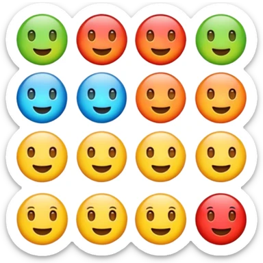 67 emoji six seven sticker