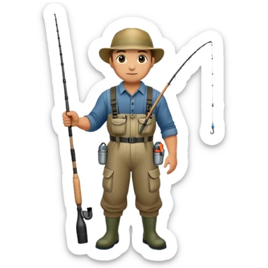 Perch Fisher sticker