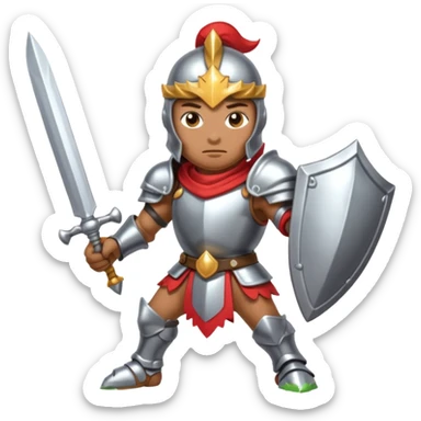 Cookie run Knight sticker