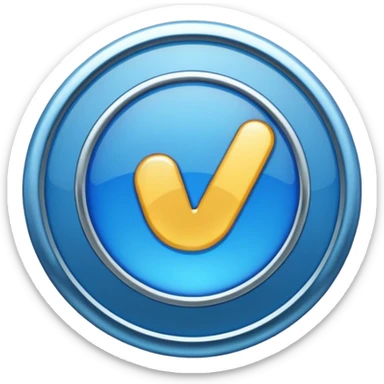 Verification badge sticker