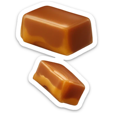 caramels sticker