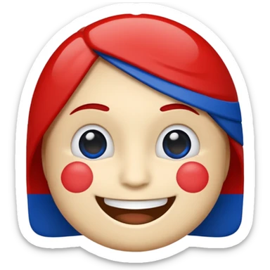 Can u make a emoji with letters CFFA and there color are USA colors make it letters make the CFFA together sticker