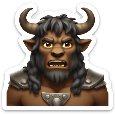 minotaur sticker