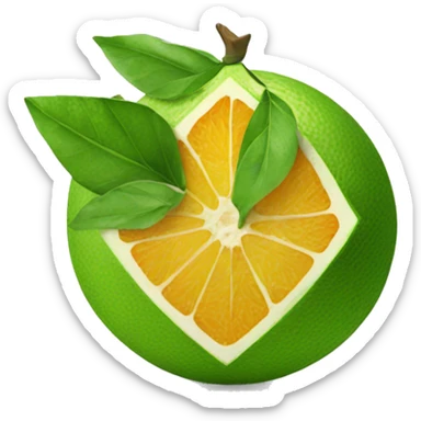 crypto citrus sticker