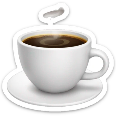 Taza de caf sticker