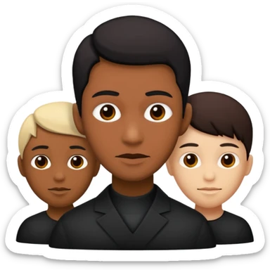 The Dark Triad sticker