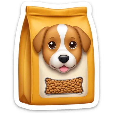 Dog food  sticker