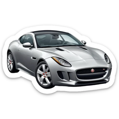F type jag sticker