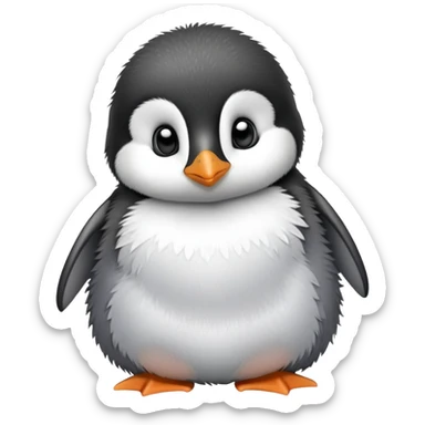 Penguin's chick  sticker