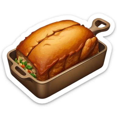 meatloaf chicken sticker
