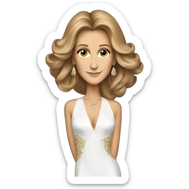 Céline Dion diva sticker