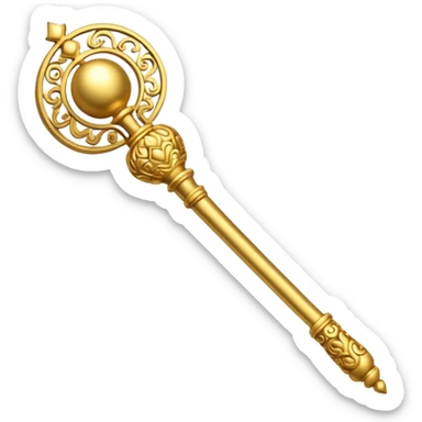 buddhist scepter sticker