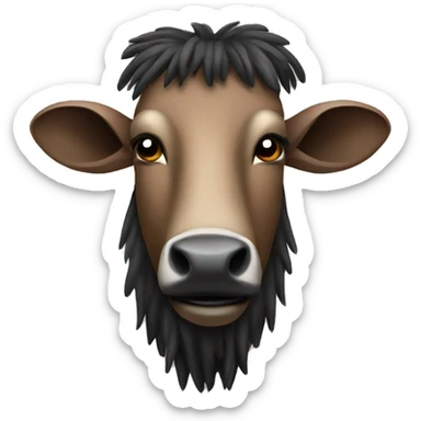 Wildebeest sticker