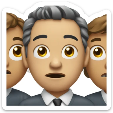 Upset with coworkers  sticker