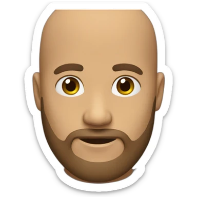 life-lab bald beard sticker
