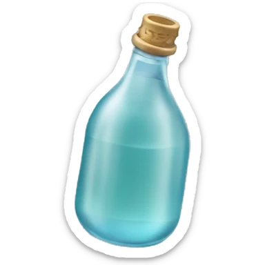 Bouteille d'eau  sticker