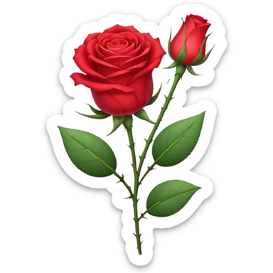 trident entouré de roses (fleurs) sticker
