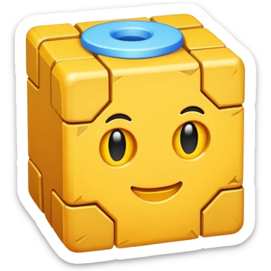 create a tuff block from craft sticker