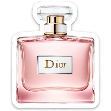 Dior parfum sticker