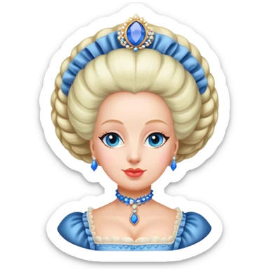 Marie Antoinette  sticker