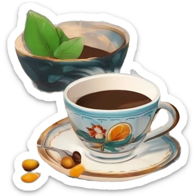 koyu kahverengi kıvırcık saçlı yakışıklı oğlan sticker