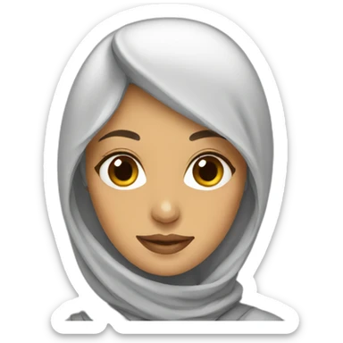 Iranian woman sticker