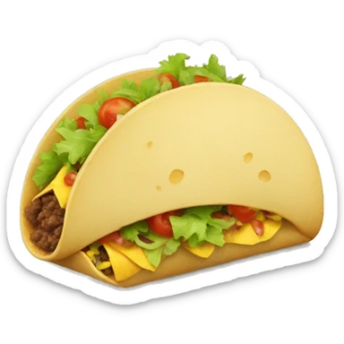 Taco sticker