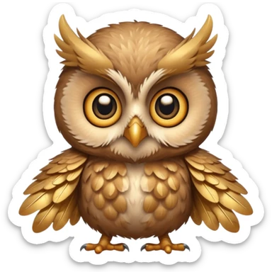 
Golden owl – Glowing feathers




Baby owl – Fluffy, tiny wings








 sticker