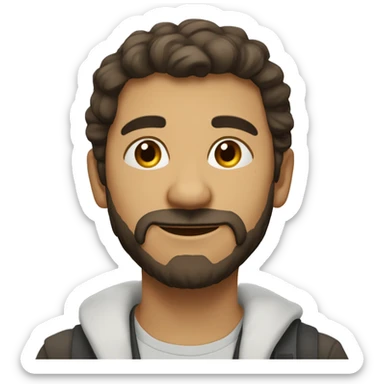 Такса смешенная с дворнягой  sticker