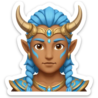 Genasi dnd sticker