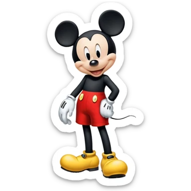 mickey mouse sticker