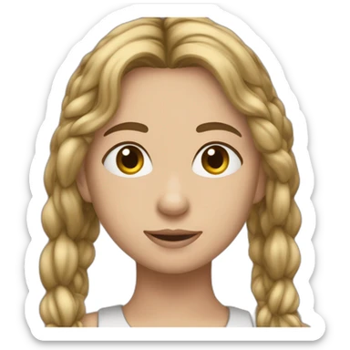 Fille qui me prend par le colbac sticker