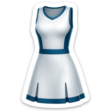 tennis dress sticker